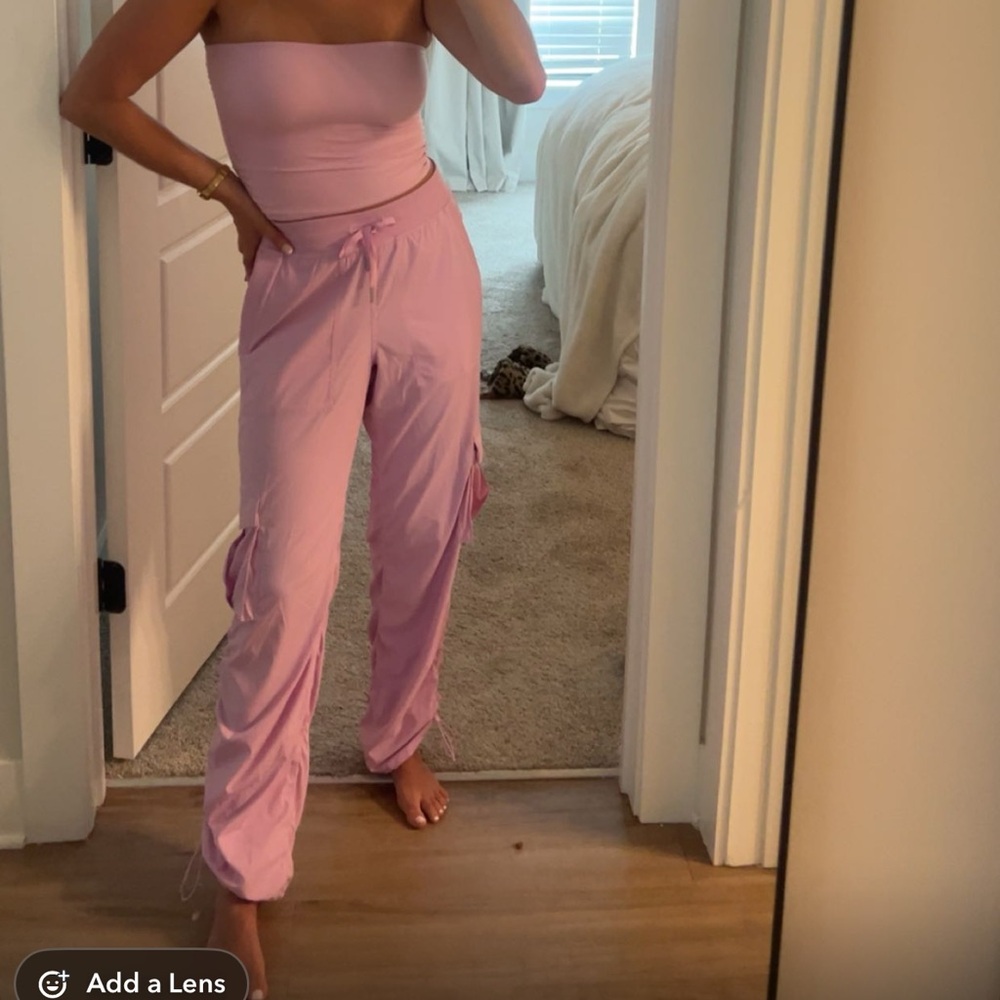 lululemon athletica Pink Track Pants